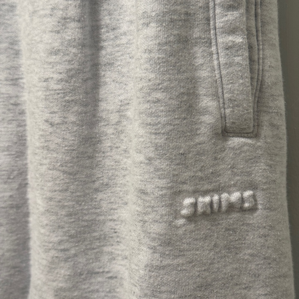 SKIMS fleece gray sweatpants